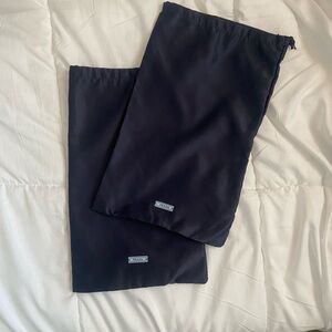 Prada Navy Satin Dust Bags Pair